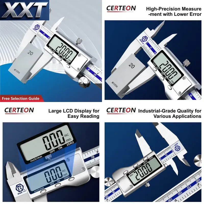 Digital Caliper 150Mm Stainless Steel - Calibrador Digital de Aço Inoxidável XXT