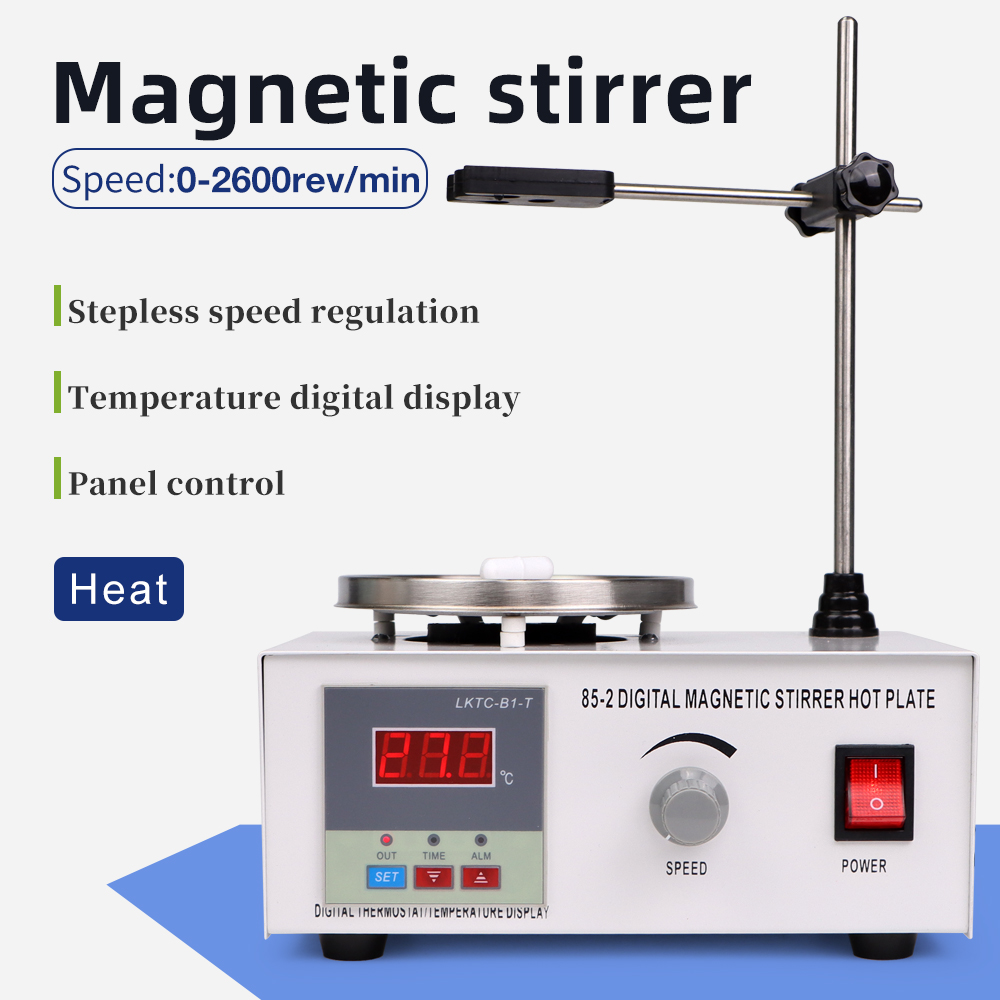 Lab Magnetic Stirrer Hot Plate - Agitador magnético de placa de aquecimento