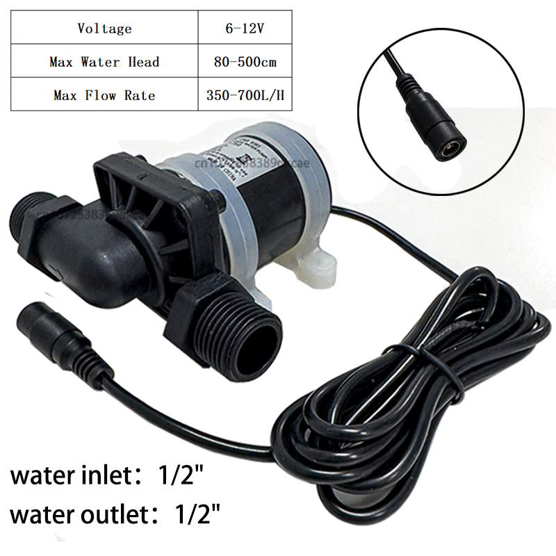 Super Quiet IP68 DC 12V 24V Br - Mini Peristaltic Pump 12V avaliação e preço