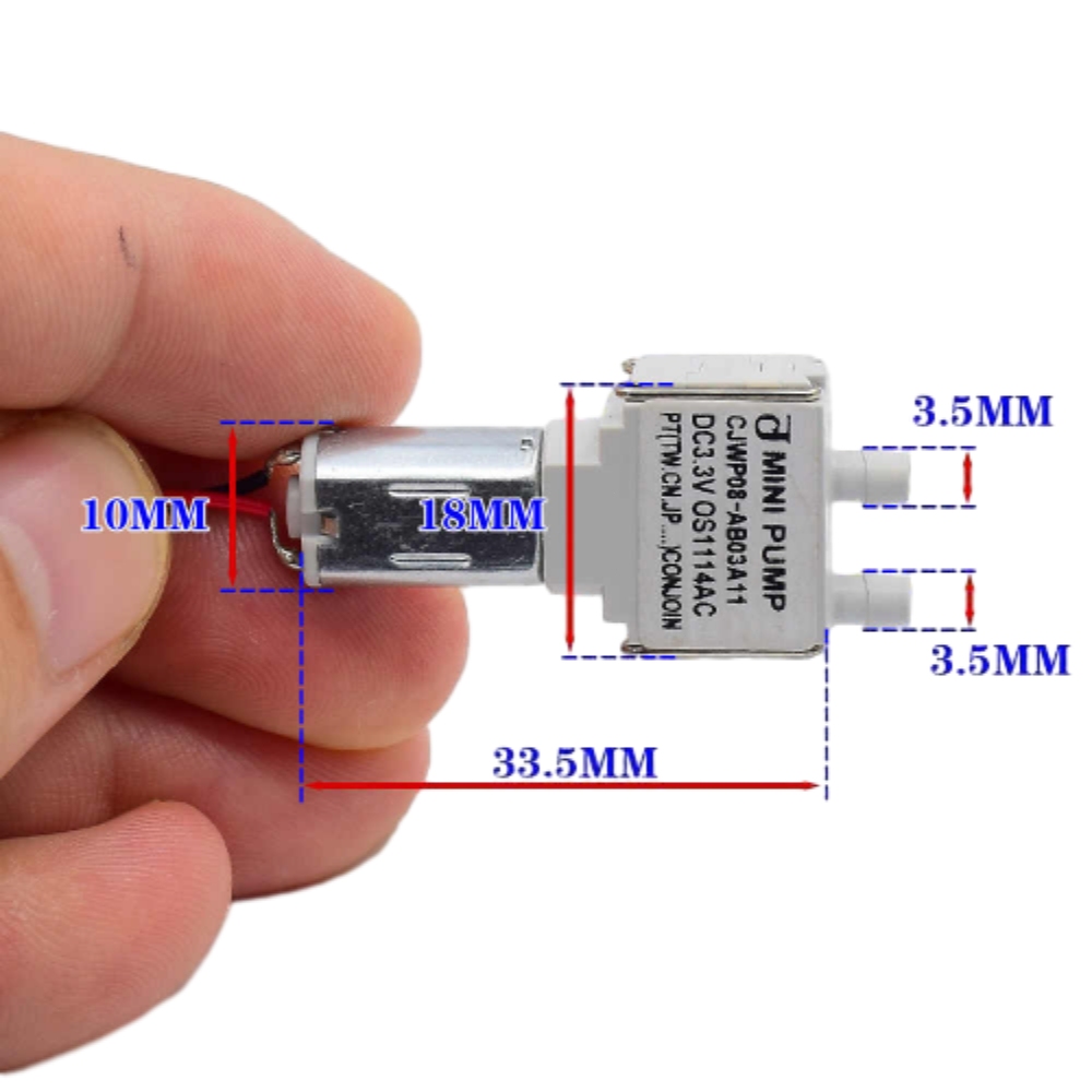 Bomba de água de fluxo pequeno - Mini Peristaltic Pump 12V avaliação e preço