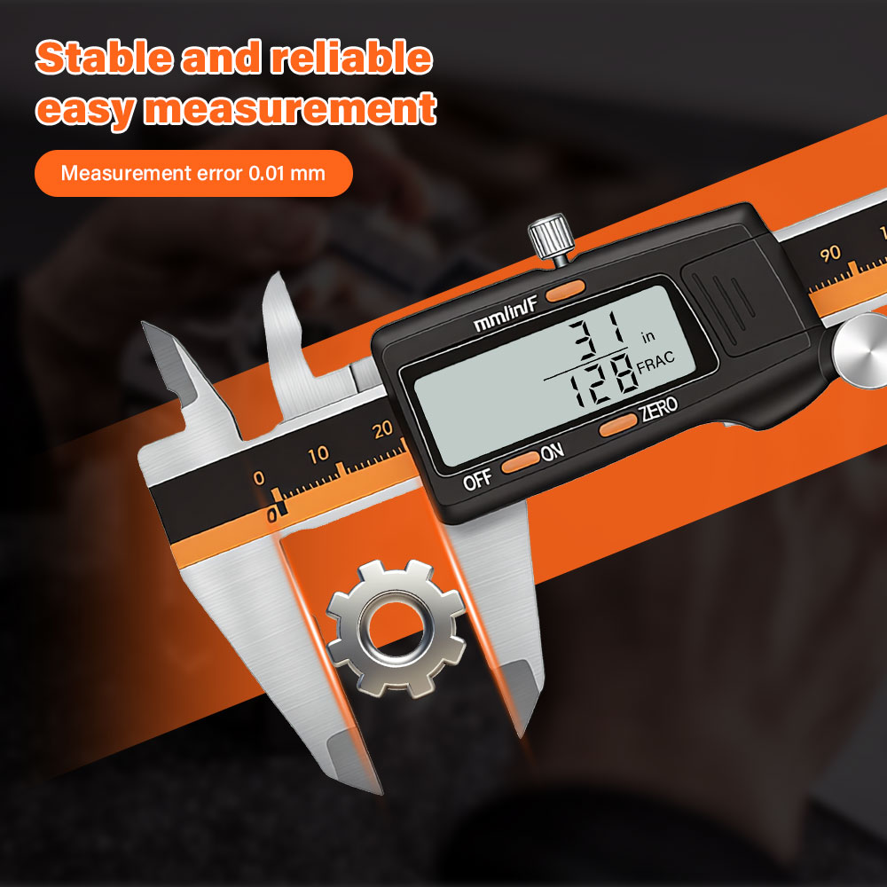 Paquímetro Digital de Aço Inox - Digital Caliper 150Mm Stainless Steel avaliação e preço