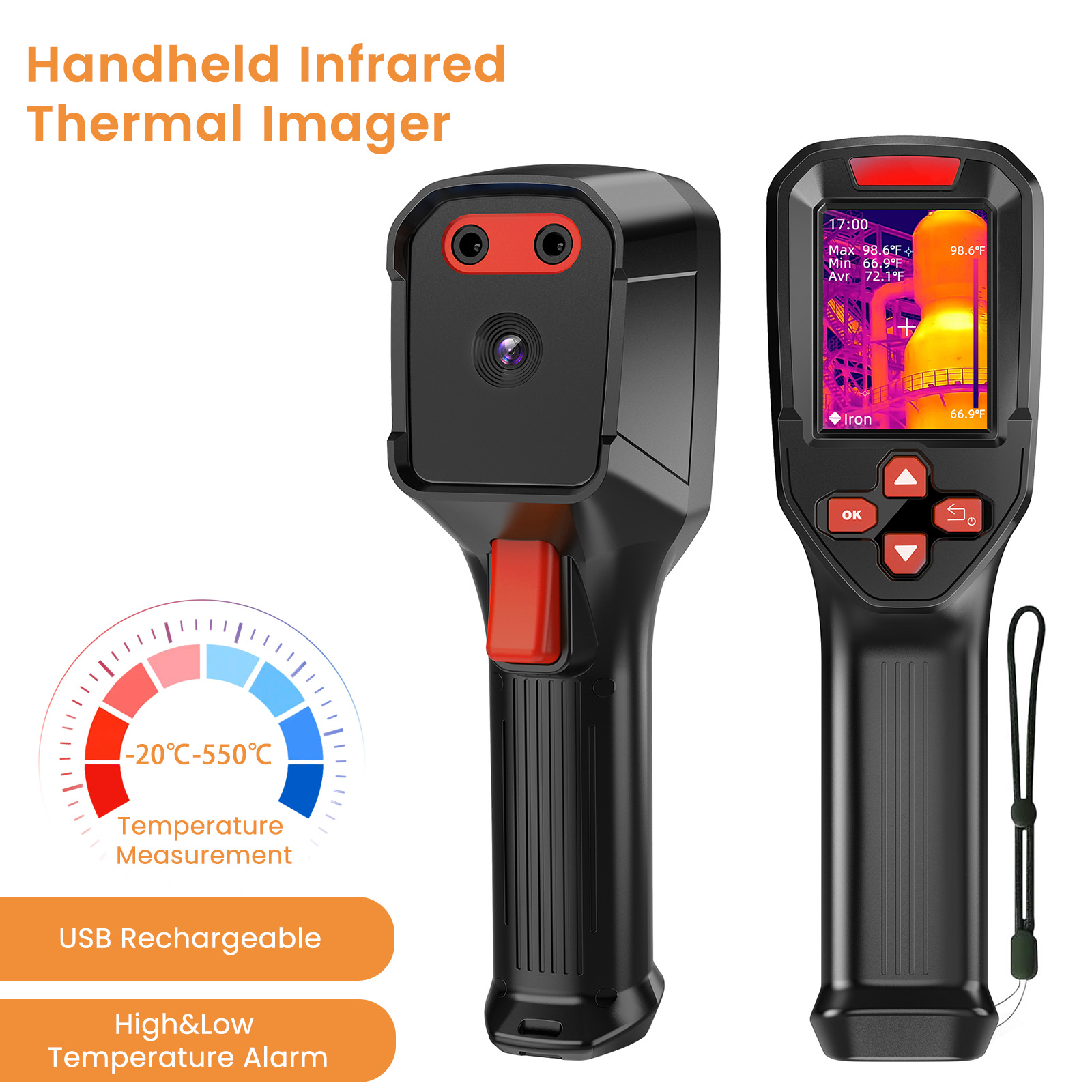 Câmera Térmica Recarregável po - Thermal Imaging Camera Pcb Repair avaliação e preço