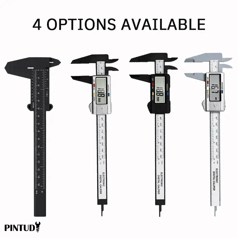 1PC Plástico Vernier Caliper D - Digital Caliper 150Mm Stainless Steel avaliação e preço
