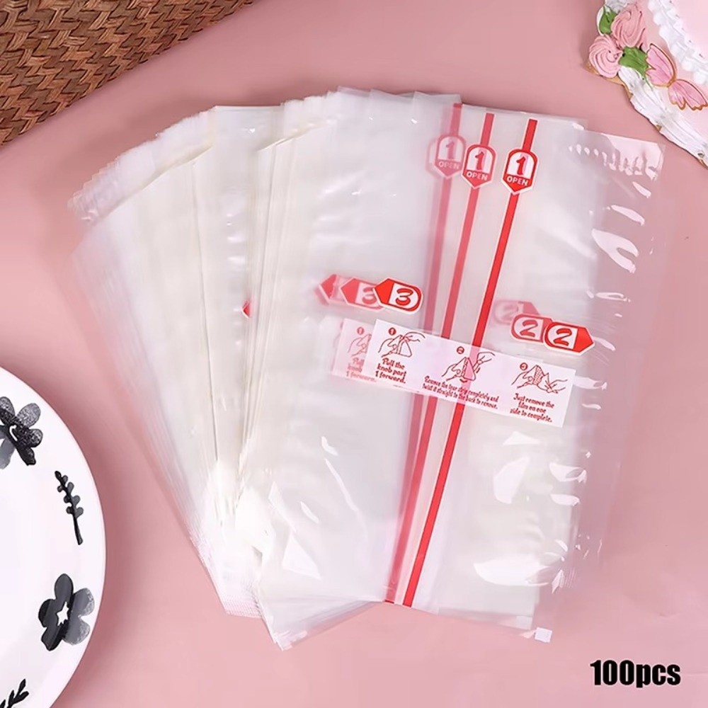 100 Sacos Plásticos Descartáve - Packaging avaliação e preço