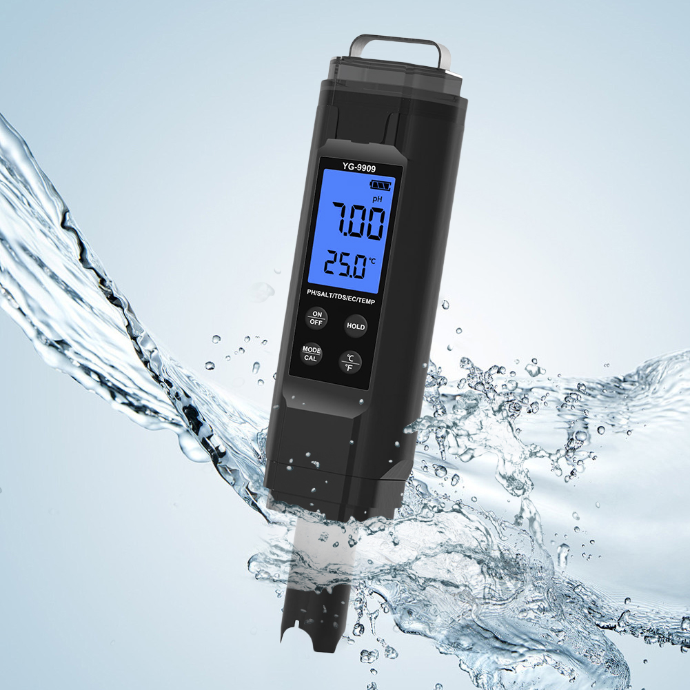 Caneta digital 5 em 1 para tes - Ph Meter Digital Water Tester avaliação e preço