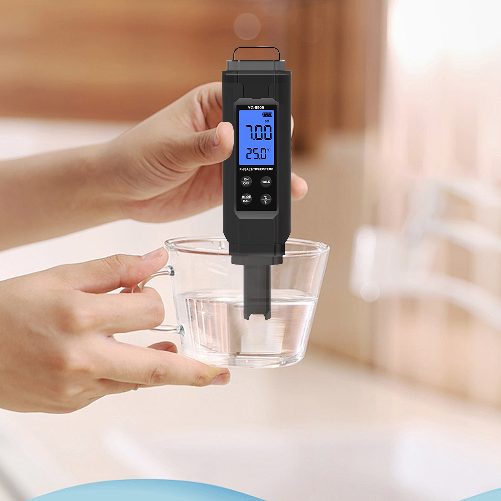 Caneta digital 5 em 1 para tes - Ph Meter Digital Water Tester avaliação e preço