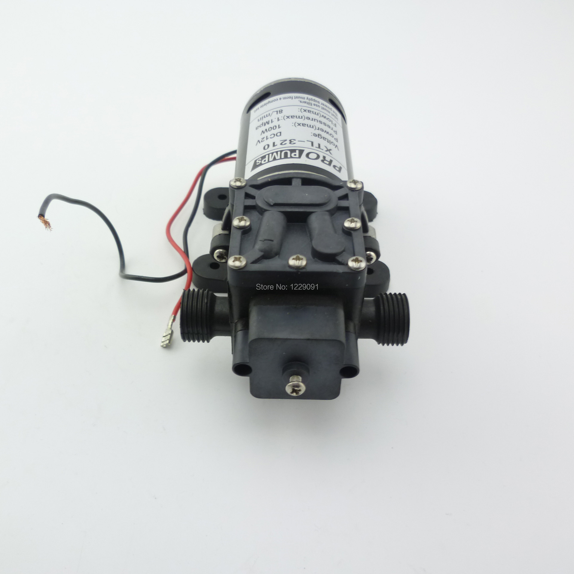 1 peça 8l/min 100w dc 12v 24 b - Mini Peristaltic Pump 12V avaliação e preço