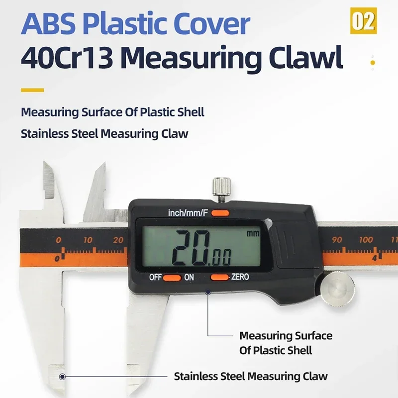 Fração metal caliper paquímetr - Digital Caliper 150Mm Stainless Steel avaliação e preço